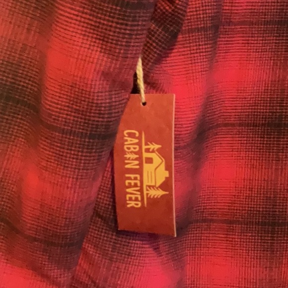 Red Plaid Sherpa-Lined Jacket - Picture 5 of 8